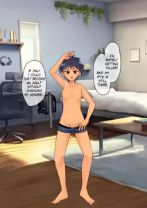 Page 3 of Nyotaika Kyuuseichou Shoukougun ni Kakacchatta Ko | A Boy Got Infected with Feminization Age Progression Syndrome - preview thumbnail