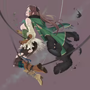 Page 95 of Drakengard 3 personal commissions. - preview thumbnail
