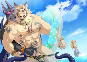 Page 72 of アヌビスと触手の虜雄妊娠苗床産卵チクピパッパ - preview thumbnail