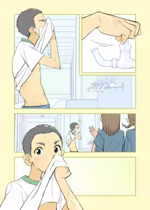 002 - Fully PANTSED at school — hentai manga cover on Fhentai