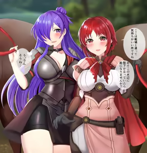 tara (szzj7733) Shez and Monica have a lovey-dovey threesome Original + Revised — hentai manga cover on Fhentai