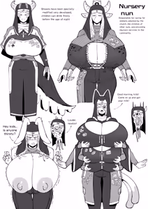 Nursery nuns by 滅世劍龍 — hentai manga cover on Fhentai