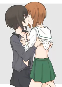 Page 11 of ガルパン まほみほ - preview thumbnail