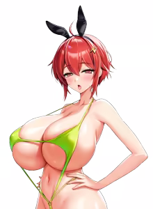 Page 497 of Motto! Haramase! Honoo no Oppai Isekai Oppai Bunny Gakuen! Main Characters sets Part 2 - preview thumbnail
