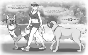 Page 33 of DOG LOVERS ~Senpai no Inu ni Ikasareta Watashi~ - preview thumbnail