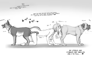 Page 41 of DOG LOVERS ~Senpai no Inu ni Ikasareta Watashi~ - preview thumbnail