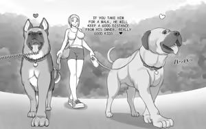 Page 8 of DOG LOVERS ~Senpai no Inu ni Ikasareta Watashi~ - preview thumbnail