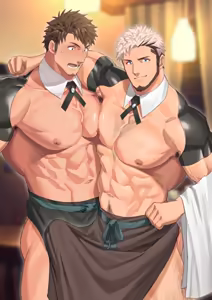 2022 06 裏マッスルカフェ — hentai manga cover on Fhentai
