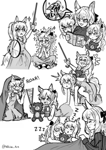 Page 98 of Artist Nhim pixiv - preview thumbnail