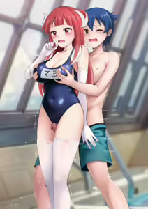 Page 19 of AKIBA'S TRIP 万世架まとめ 伝木凱タモツ 立ちバック素股 - preview thumbnail