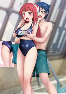 Page 8 of AKIBA'S TRIP 万世架まとめ 伝木凱タモツ 立ちバック素股 - preview thumbnail