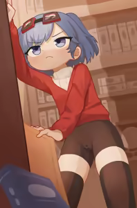 Library (decensored) — hentai manga cover on Fhentai