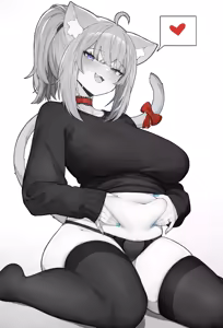 Page 3 of Nekomata Okayu HQ+Naughty - preview thumbnail