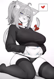 Page 4 of Nekomata Okayu HQ+Naughty - preview thumbnail