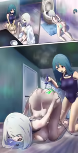 Page 4 of A girl came for regular maintenance on her love doll - preview thumbnail