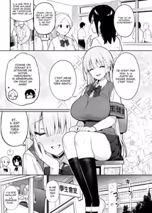 Page 28 of Akogare no Seitokaichou ga Kyonyuu Sugiru Ken | La présidente du bureau des élèves à des énormes seins (decensored) - preview thumbnail