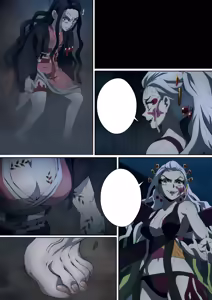 Page 22 of Daki's Blood Demon Art：Trample 堕姫の血鬼術・紅蓮践踏（Part 1+Part 2) - preview thumbnail