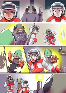 Page 4 of Tokusatsu Heroine Series - Rusty Comet Ch. 6  ontex - preview thumbnail