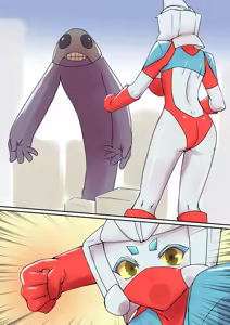 Page 8 of Tokusatsu Heroine Series - Rusty Comet Ch. 6  ontex - preview thumbnail