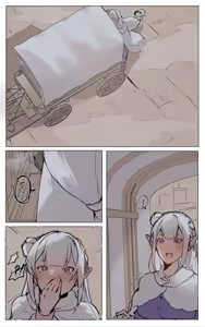 Page 7 of Emilia's trouble at the Watchtower - preview thumbnail