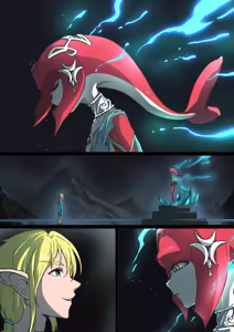 Page 5 of The Legend of Zelda: Date with Mipha - preview thumbnail