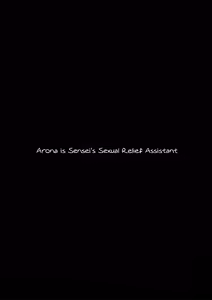 Page 2 of Arona wa Sensei no Seiyoku Kanri Gakari | Arona is Sensei's Sexual Relief Assistant - preview thumbnail