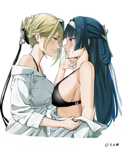 Page 90 of Zenless Zone Zero - Astra Yao x Evelyn Sesbian Lex - preview thumbnail
