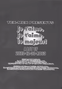 Page 23 of Je t'aime, Je t'aime, le majeur! - preview thumbnail
