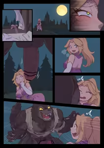 Page 5 of 👸🐺 Princess => Werewolf TF - preview thumbnail