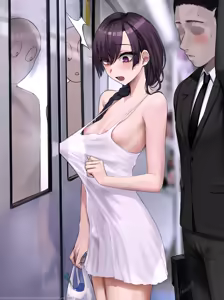 Stuck in train — hentai manga cover on Fhentai