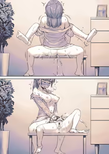 Page 4 of Benkyou toka Iroiro Oshiechau Futanari-chan - preview thumbnail