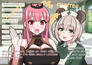 kulettula/クェッツァー Mori Calliope and Nimi Nightmare horse game - hentai manga cover image