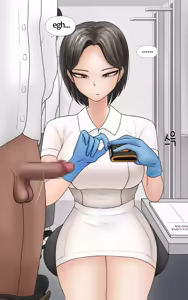 Page 5 of Cool nurse GF obsessed my tiny dick - preview thumbnail