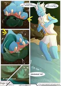 Page 11 of Lost in jungle Ⅱ - preview thumbnail