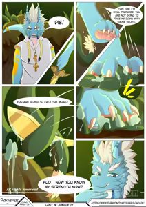 Page 2 of Lost in jungle Ⅱ - preview thumbnail