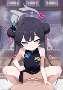 Page 21 of 【Blue Archive】Kisaki's sweet masochistic cowgirl position【FANBOX Exclusive + Textless Variations】 - preview thumbnail