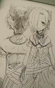 Page 107 of Artist - d_chrml - dokuromaru - どくろまる - preview thumbnail