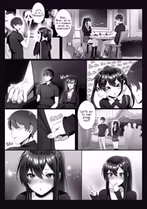 Page 3 of Nanami-chan can't resist after a date! Cafe, Cinema, Love hotel~ - preview thumbnail
