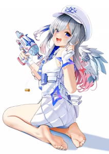 Page 2 of Amane Kanata Birthday 2025 - Heavenly Guard Costume - preview thumbnail