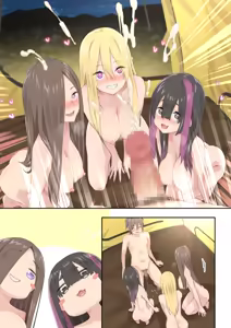 Page 159 of Gal Camp v ~Yarisaa no Bijo 3-nin to Ero Mokuteki de Umi e Iku Hanashi~ - preview thumbnail