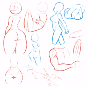 Page 119 of Jinnsart sketches - preview thumbnail