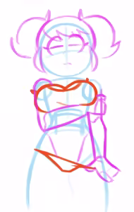 Page 154 of Jinnsart sketches - preview thumbnail