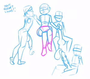 Page 53 of Jinnsart sketches - preview thumbnail