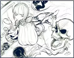 Page 27 of （Spacezin）スペース人雜圖翻譯 ネクロちゃん篇（不知何人漢化） - preview thumbnail