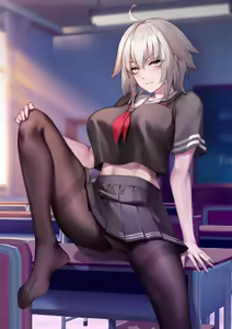Janne (alter) | 黑贞放课后 — hentai manga cover on Fhentai