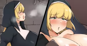 ミノタウロスの子種で妊娠してしまう勇者パーティーのシスター — hentai manga cover on Fhentai