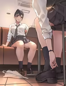 Ashi de Izanau JK — hentai manga cover on Fhentai