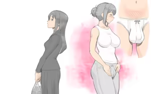 Page 35 of Futanari Kansenshou ~ Haha to Musume no Aiyoku Seikatsu - preview thumbnail