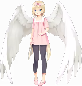Page 121 of Tenshi☆Souzou RE-BOOT! (Character set) Shirayuki Noa wings blush - preview thumbnail
