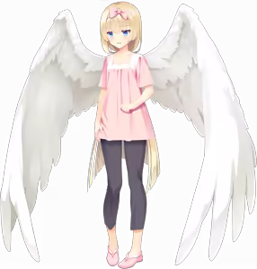 Page 123 of Tenshi☆Souzou RE-BOOT! (Character set) Shirayuki Noa wings blush - preview thumbnail